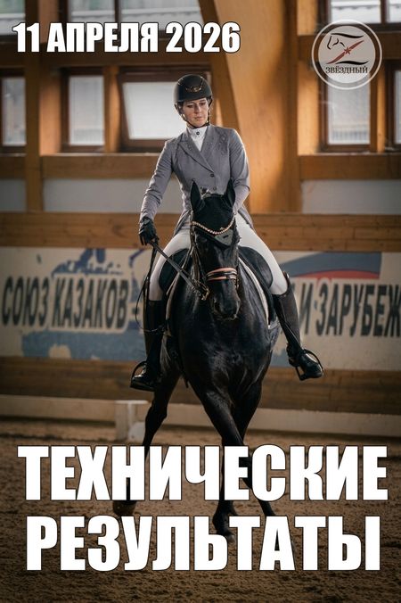 Технические результаты соревнований по выездке 11 апреля 2026